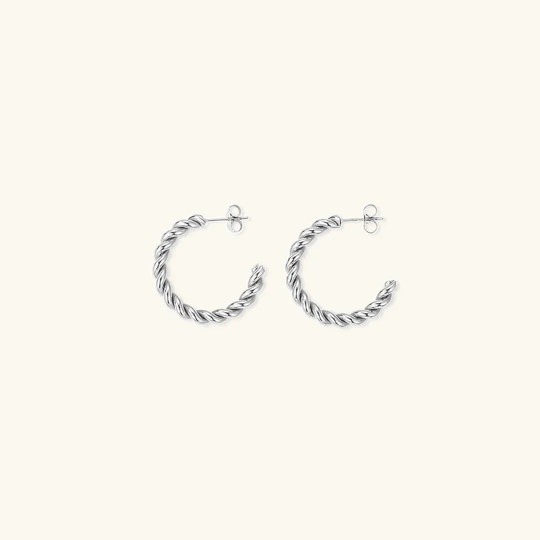 Gigi Twist Gold Earrings